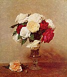Vase of Roses (1875)
