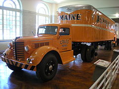 Henry Ford Museum August 2012 41 (1952 Federal 45M truck tractor with 1946 Fruehauf semi-trailer).jpg