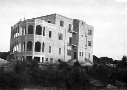 מבנה מלון הרצליה, היום נוף חנה בשנת 1927