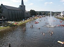 Ourthe in summer