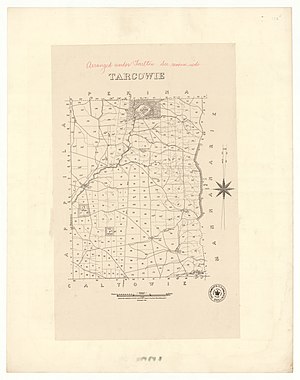 Plan of the Hundred of Tarcowie, 1890 Hundred of Tarcowie, 1890 (23489143850).jpg