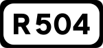 R504 road shield}}