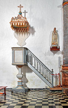 Iglesia de Nuestra Señora de la Antigua Antigua, Fuerteventura Pulpit