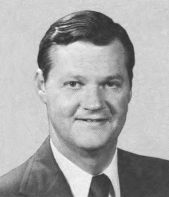 Inaugural Congressional photo of Skelton from the 1977 Congressional Pictorial Directory.