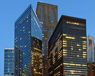 Illinois Center Urban development in Chicago