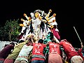 Immersion of durga idol