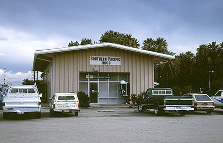 Indio station, March 1983