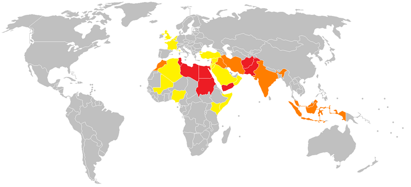 File:Innocence of muslims protest map.png