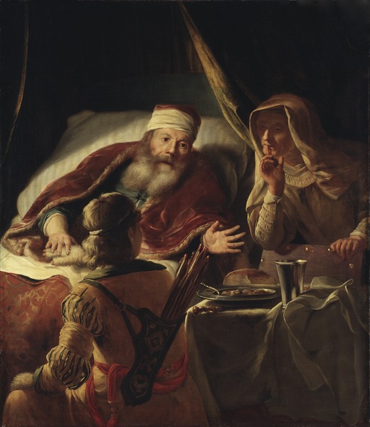 File:Isaac Blessing Jacob (Abraham van Dijck) - Nationalmuseum - 17297.tif