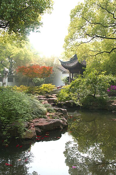 Jichang Garden in Wuxi (1506–1521), built during the Ming Dynasty, is an exemplary work of South Chinese style garden.