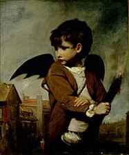 Joshua Reynolds Cupid as Link Boy, c. 1771-1777