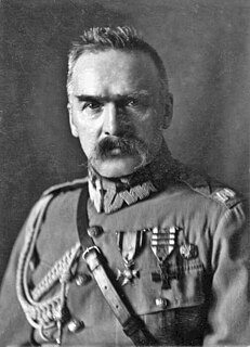 Józef Piłsudski Polish politician and Prime Minister