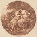 Jupiter in Kalisto, gravura Thomas Burke