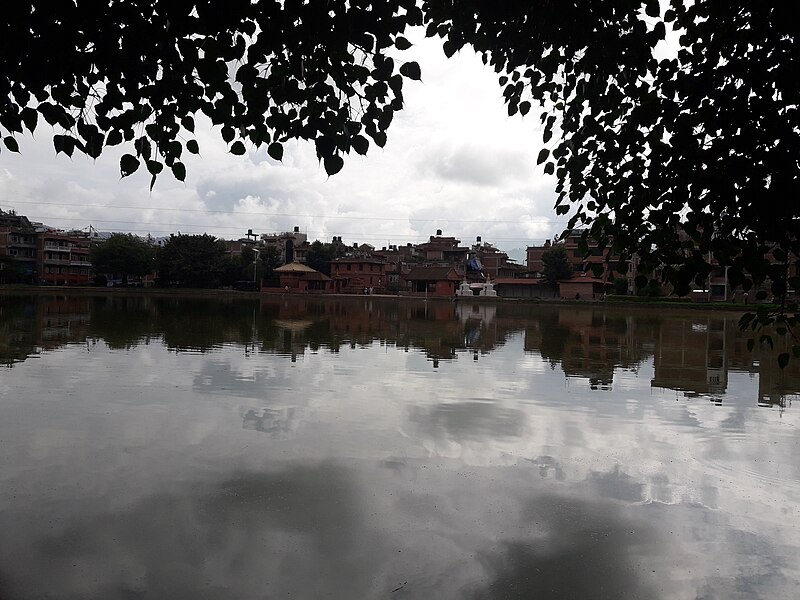 File:Kamal Binayak Pond, Bhaktapur 20170820 082616.jpg