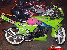 det er nytteløst kabine Knoglemarv Kawasaki AR80K - Wikipedia