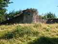 Mura e torre barmkin a Kersland Castle, Dalry, North Ayrshire, Scozia
