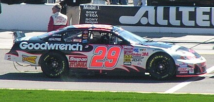 Harvick's No. 29 before the 2003 Daytona 500