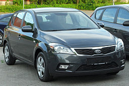 Kia cee'd 1.4 CVVT LX Facelift front 20100617