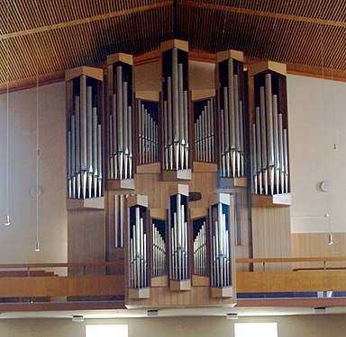 Orgel von St. Albanus in Karlstadt-Stetten (Bayern)