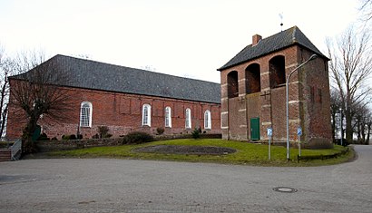 So kommt man zu St. victor Kirche Victorbur mit den Öffentlichen - Mehr zum Ort Hier