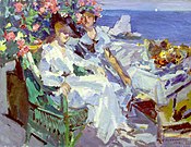 Vrouwen op het terras, 1911