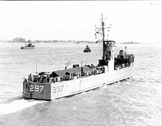 USS <i>LSM-297</i> Landing ship of the United States Navy from 1944 to 1957