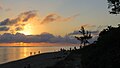 Coucher du soleil à Salines-les-Bains