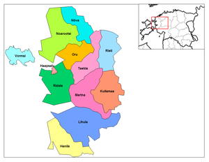 Laane municipalities.png