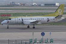 Eine Saab 340 der LagunAir