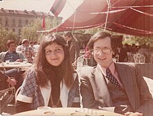 Sloan with fellow Chess Player Laura Markarian in Armenia, 1978 Laura Markarian with Sam Sloan, Yerevan Armenia 1978.jpg