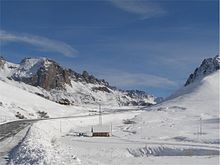 Col de Lautaret a finales de otoño