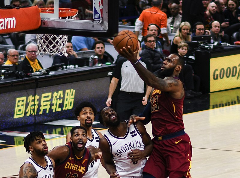 LeBron James @ Paris & Bagnolet 1 september 2018 for a basketball event  with Nike / septembre 