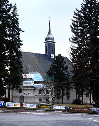 Damaged church in 2009 Limbach-Kirche2.jpg