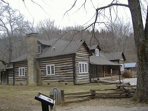 South view of tavern