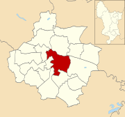 Location of Litchurch ward Litchurch ward in Derby 1979.svg