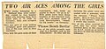 Local newspaper cutting following Rotol visit, 1941