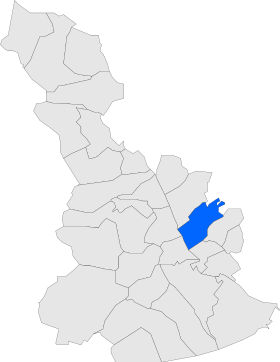 Localització de Sant Feliu de Llobregat respecte del Baix Llobregat.svg