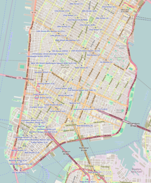 300px location map lower manhattan