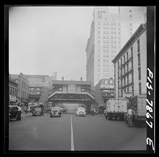 <span class="mw-page-title-main">14th Street station (IRT Third Avenue Line)</span> Former Manhattan Railway elevated station (closed 1955)