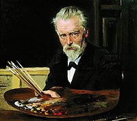 Makovsky Vladimir Egorovich, Otoportre - 1905.jpg