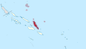 Malaita Province in Solomon Islands (glow).svg