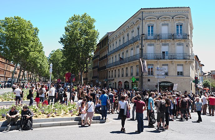 Français : Manifestation contre la loi travail à Toulouse, le 23 juin 2016 English: Demonstration against French labour law in Toulouse, June 23, 2016