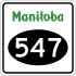 Provincial Road 547 shield