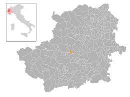 Villar Dora - Carte