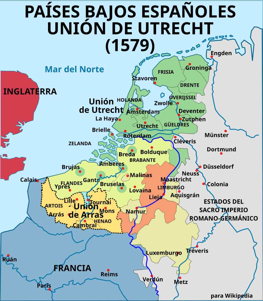 File:Map Union of Arras and Utrecht 1579-es.svg ...