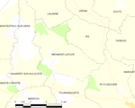Map commune FR insee code 32255.png