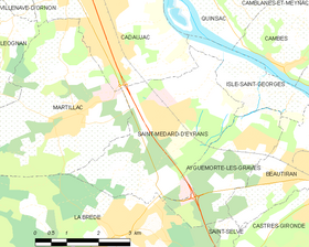 Map commune FR insee code 33448.png
