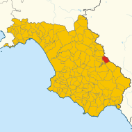 Atina (Campania): situs