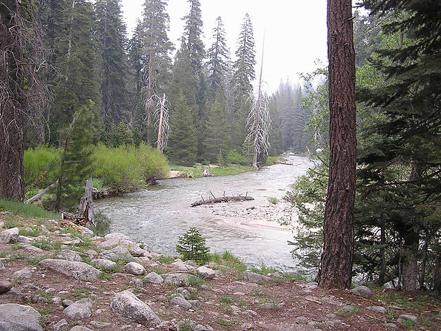 The Marble Fork of the Kaweah River, in Sequoia National Park