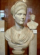 Salonina Matidia mit Diadem, ca. 112 n. Chr. (Louvre)